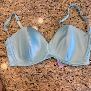 SAVAGE X FENTY Blue Bra 'Savage' Charm on Strap Women's Size 3X